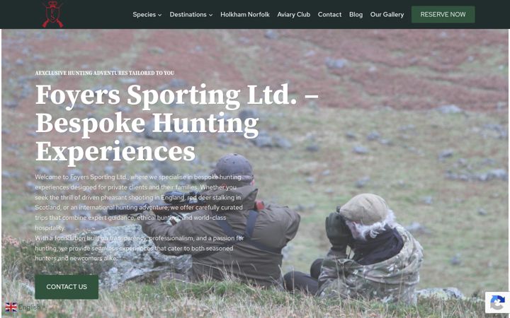 Screenshot of foyerssporting.com