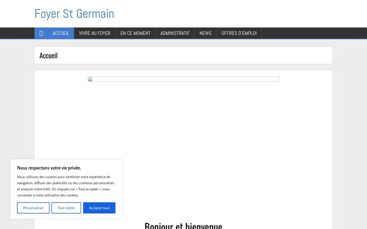 Screenshot of foyerstgermain.ch