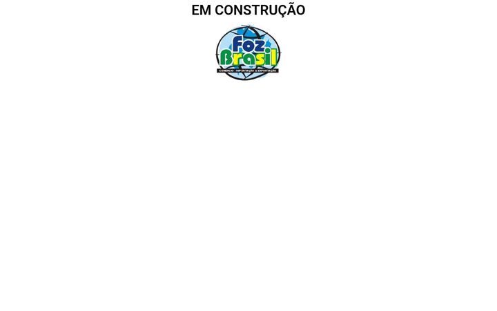 Screenshot of fozbrasil.com.br
