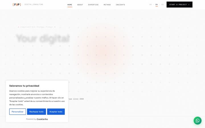 Screenshot of fp-dc.eu