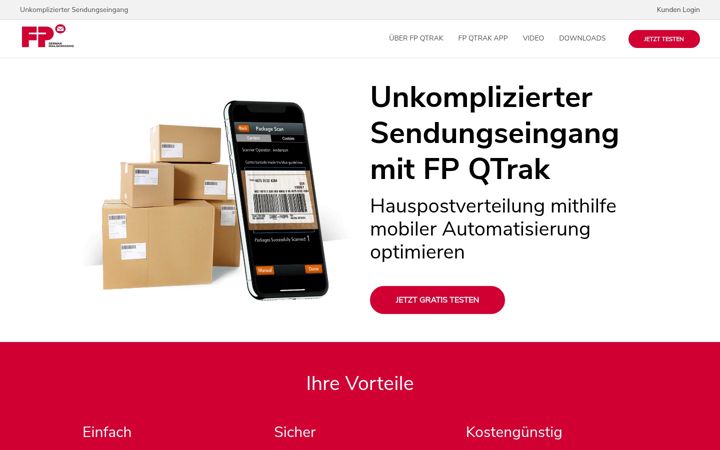 Screenshot of fp-qtrak.de