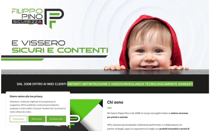 Screenshot of fp-sicurezza.it
