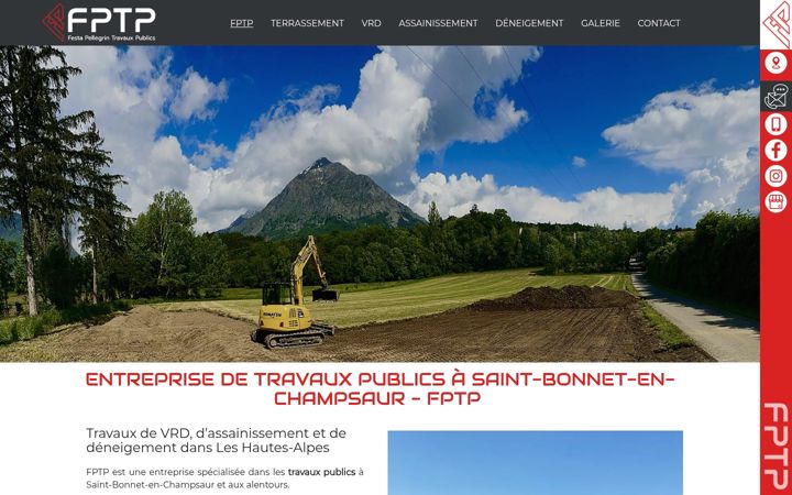 Screenshot of fp-travaux-publics.fr