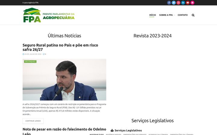 Képernyőkép: fpagropecuaria.org.br