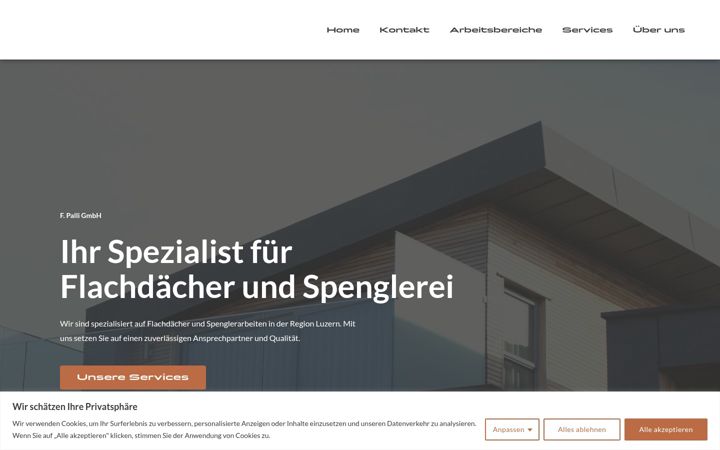 Screenshot of fpalli.ch