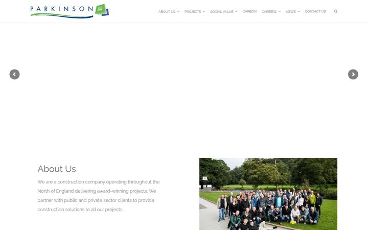 Screenshot of fparkinson.co.uk