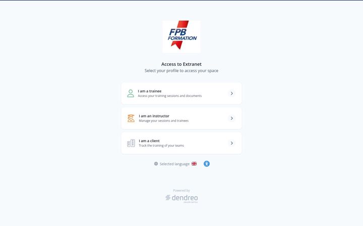 Screenshot of fpb-formation.fr