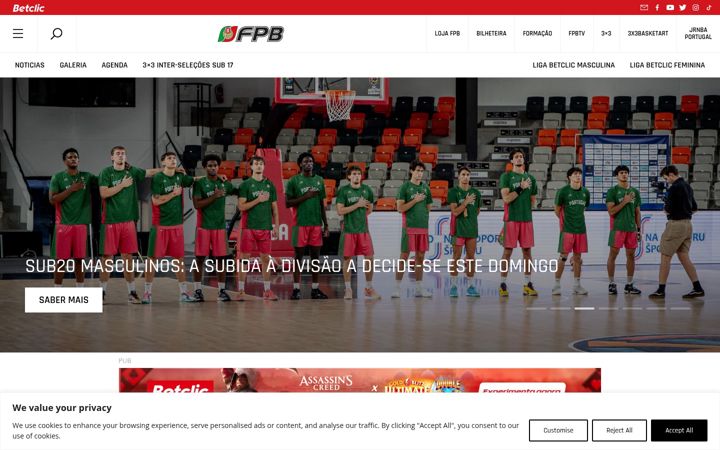 Screenshot of fpb.pt