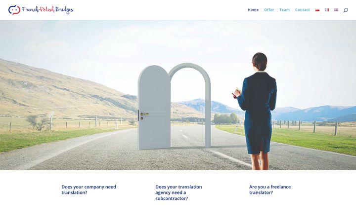 Screenshot of fpbridges.fr