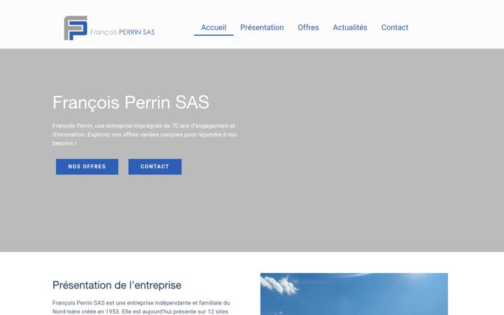 Screenshot of fperrin.fr