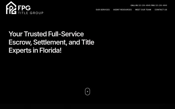 Screenshot of fpgtitle.com