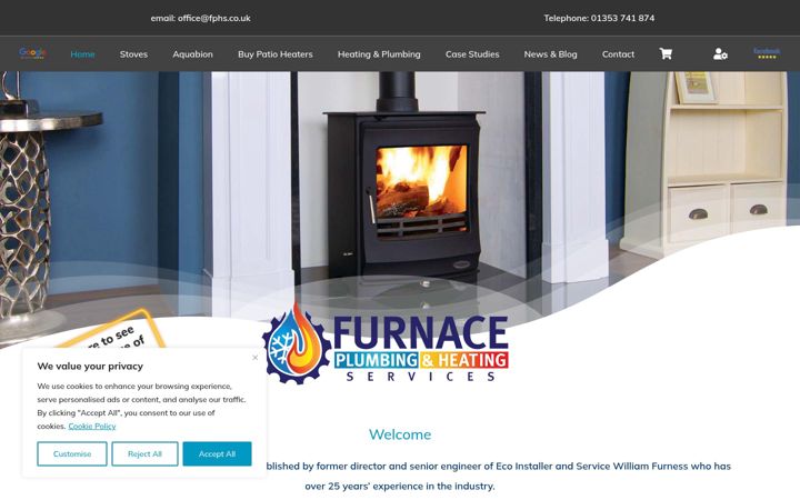 Screenshot of fphs.co.uk