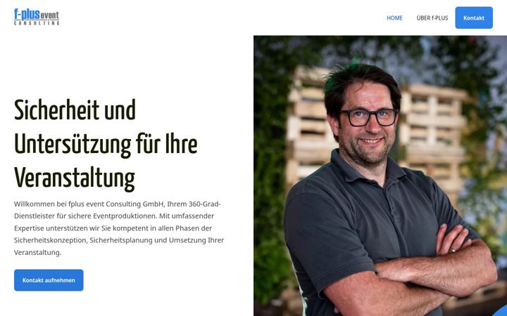 Screenshot of fplus-event.de