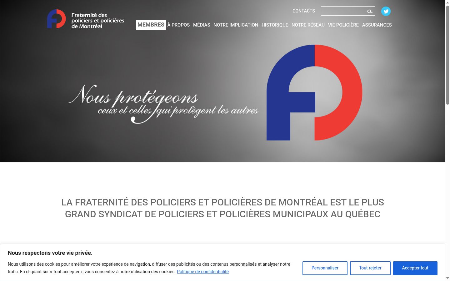 Screenshot tal-banner tal-kunsens muri qabel kwalunkwe interazzjoni