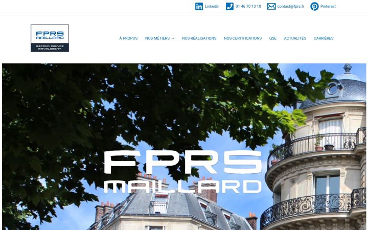 Screenshot of fprs.fr