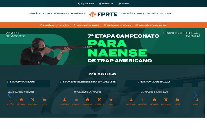 Ekrānuzņēmums no fprte.com.br