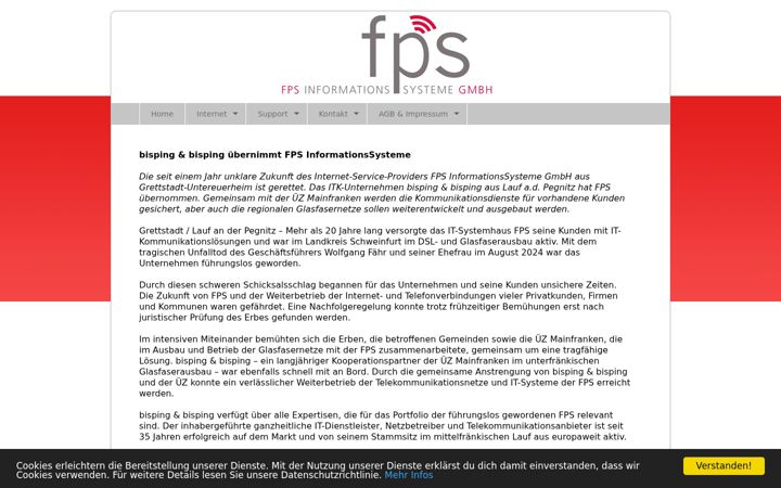 Screenshot of fps.de