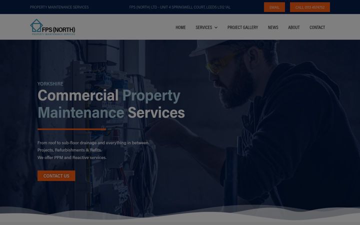 Screenshot of fpsnorth.co.uk