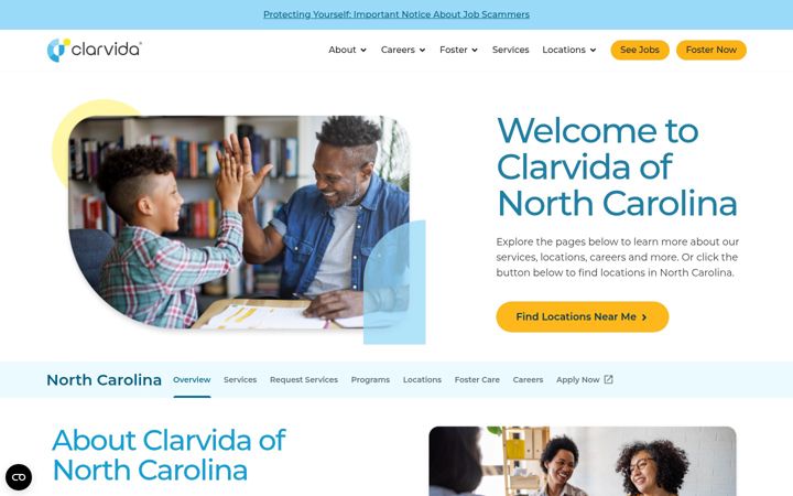 Screenshot of fpsnorthcarolina.com