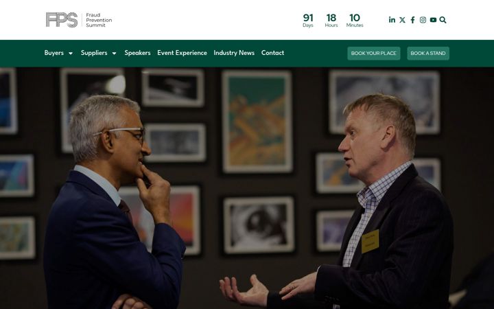 Screenshot of fpsummit.co.uk