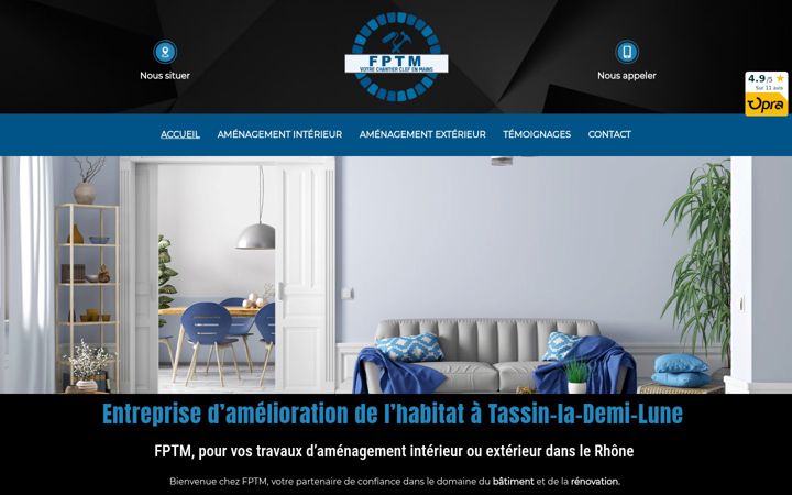 Screenshot of fptm.fr