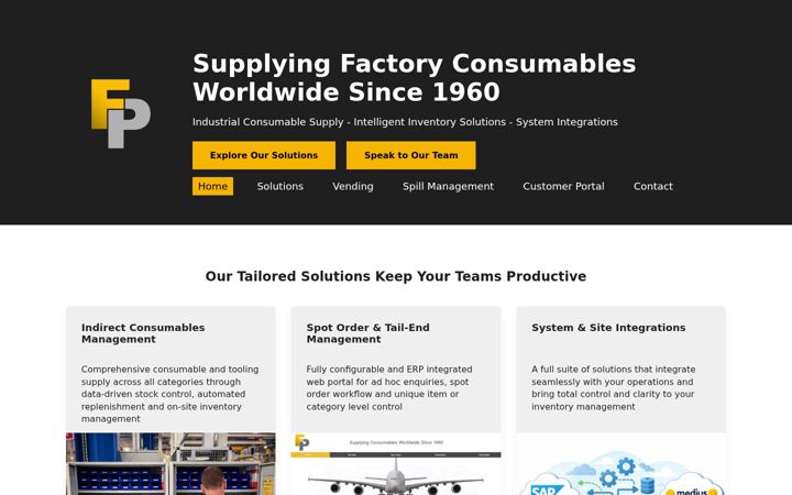 Screenshot of fptools.co.uk