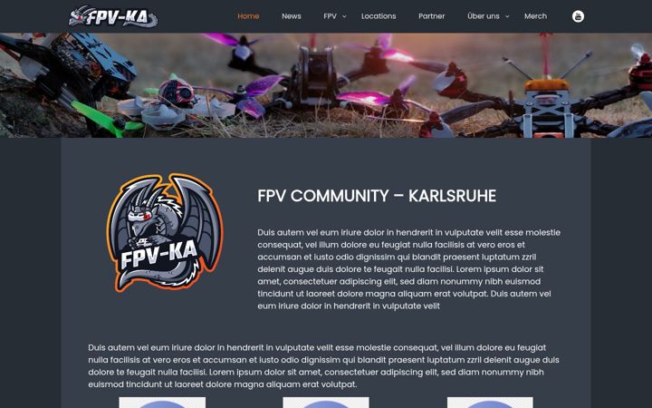 Screenshot of fpv-ka.de