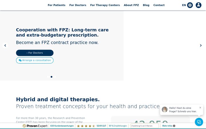 Screenshot of fpz.de