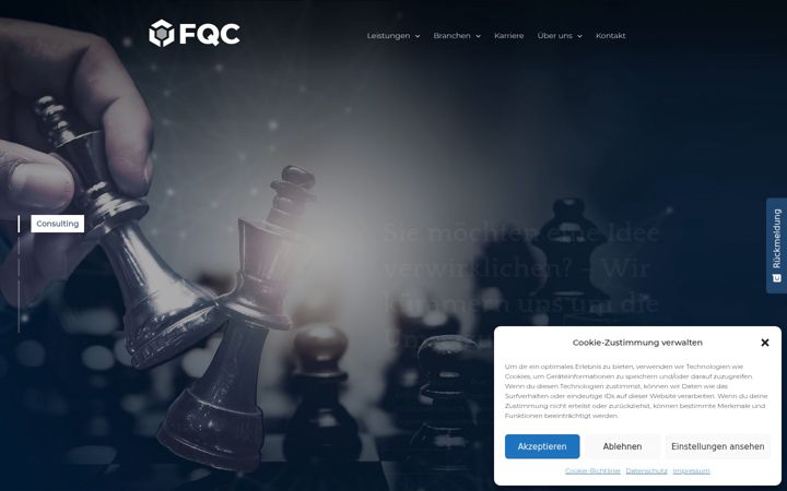 Screenshot of fqc-solutions.de
