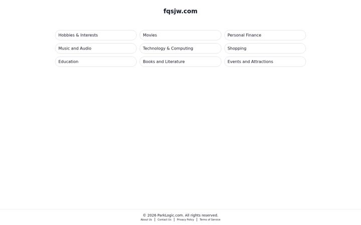 Screenshot of fqsjw.com