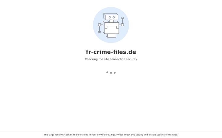 Screenshot of fr-crime-files.de
