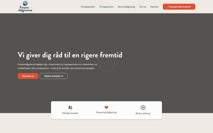 Screenshot of fr.dk