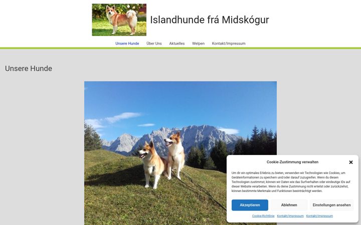 Screenshot of fra-midskogur.de