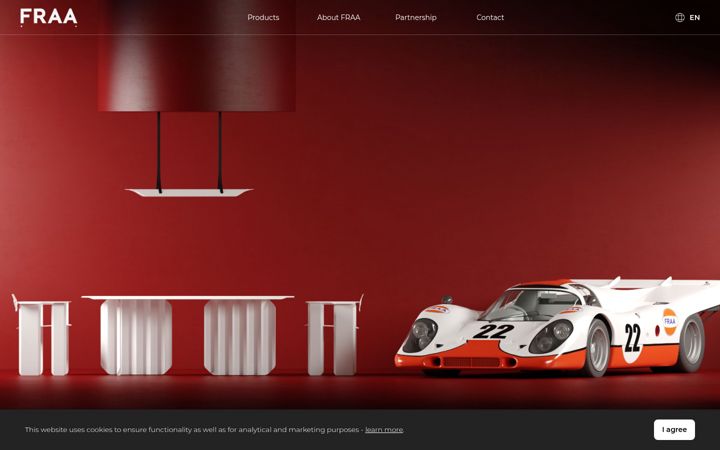 Screenshot of fraa.it