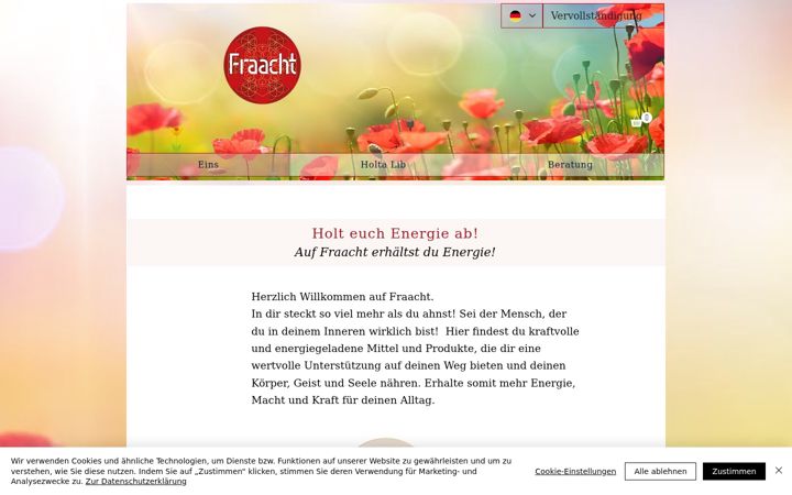 Skjámynd af fraacht.de