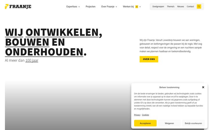 Screenshot of fraanje.com