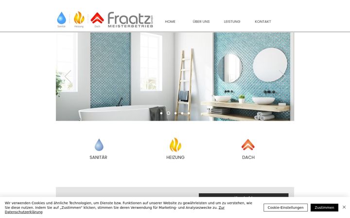 Screenshot of fraatz-meisterbetrieb.de