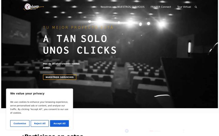 Screenshot of fraberexpo.com