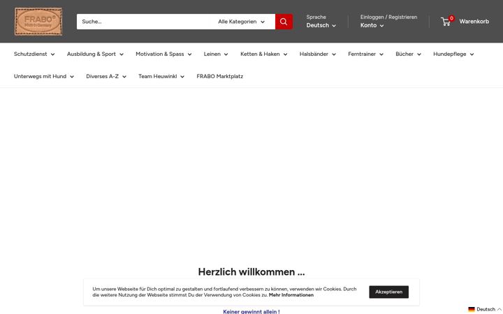 Screenshot of frabo.de