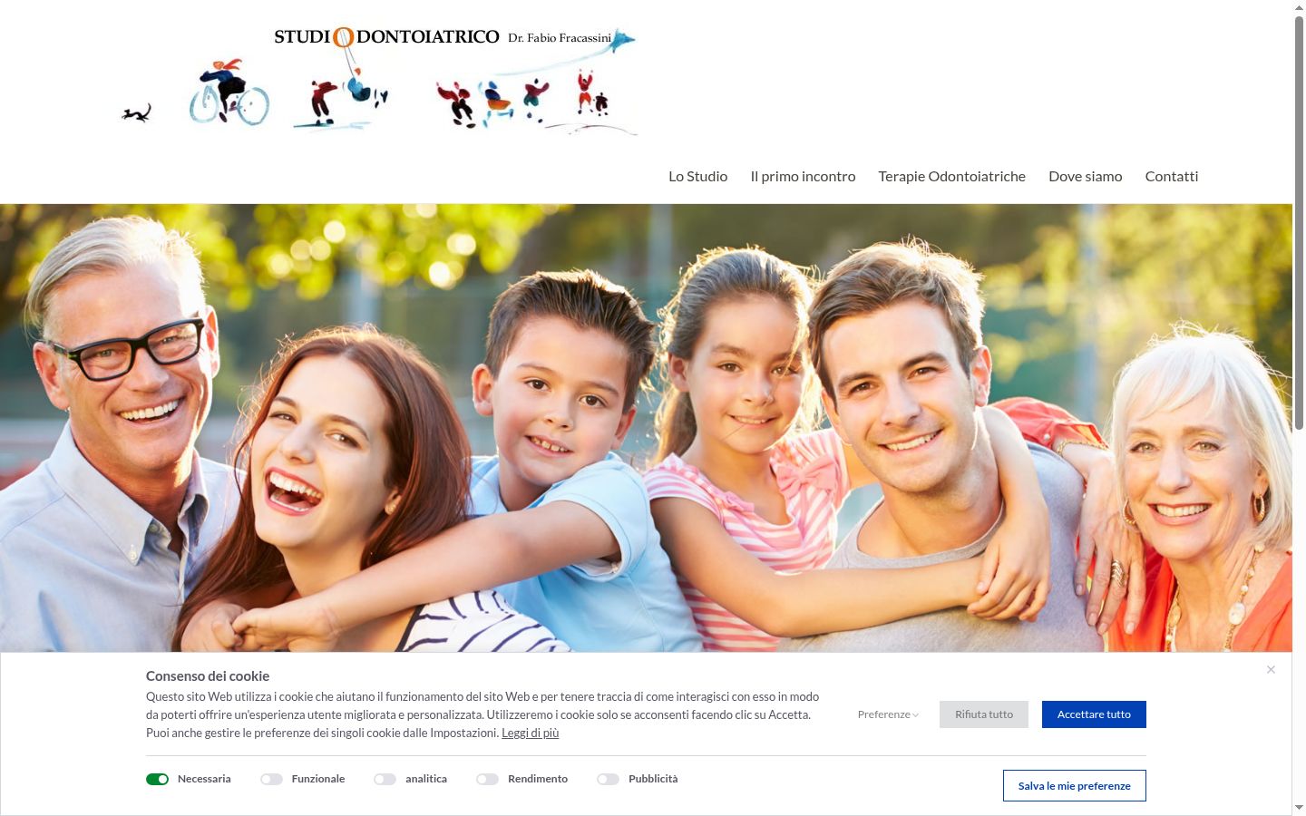 Ekrānuzņēmums ar piekrišanas baneri, kas tika rādīts pirms jebkādas mijiedarbības