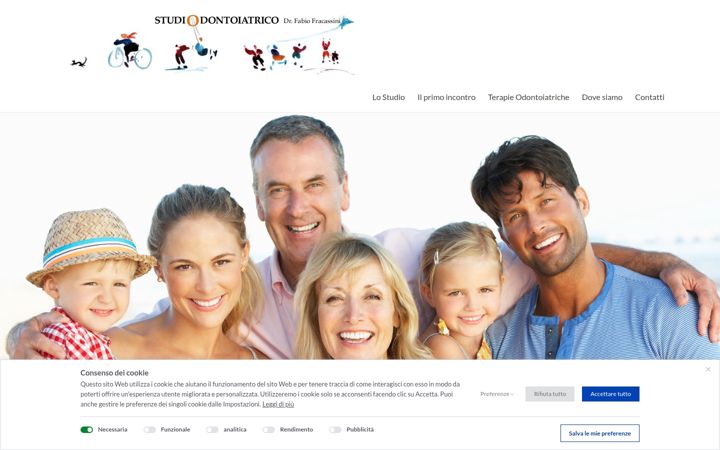 Screenshot of fracassini.it