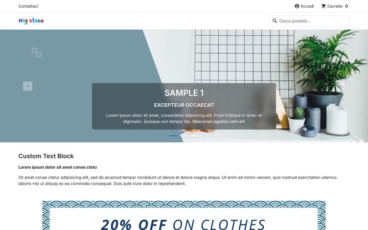 Screenshot of fraci.shop