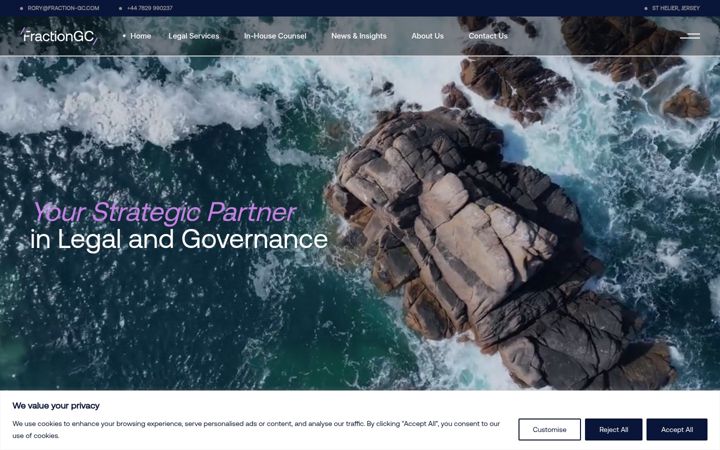 Screenshot of fraction-gc.com