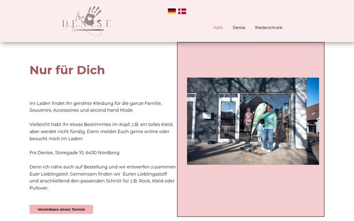 Screenshot of fradenise.com