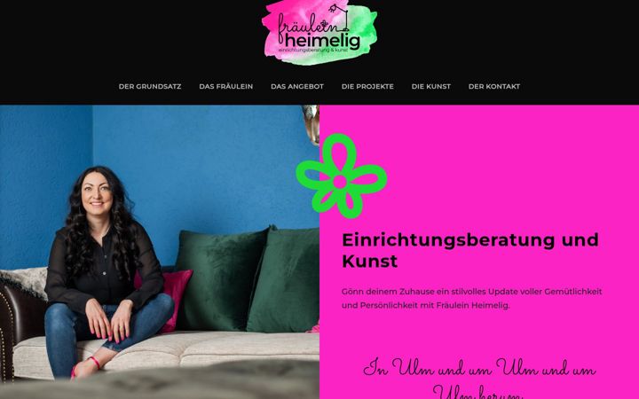 Screenshot of fraeulein-heimelig.de