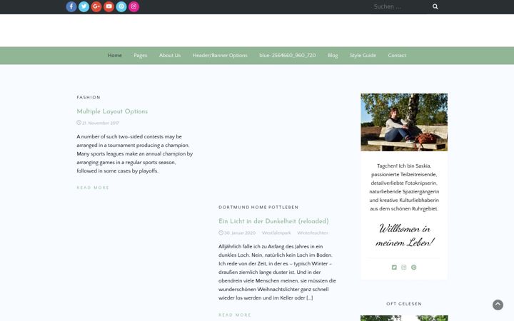 Screenshot of fraeulein-leben.de