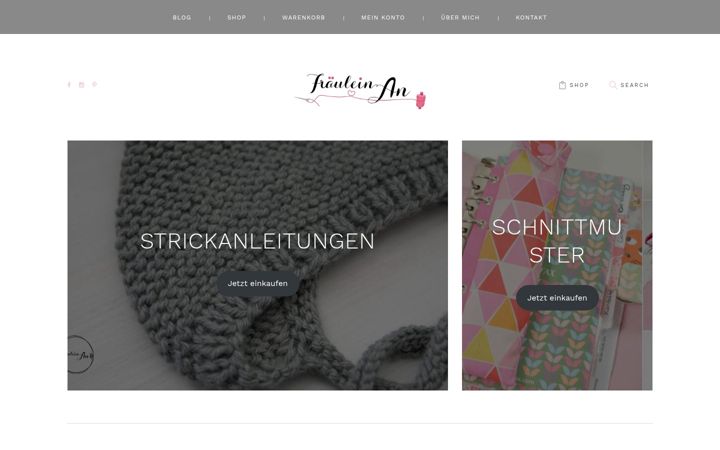 Screenshot of fraeuleinan.de