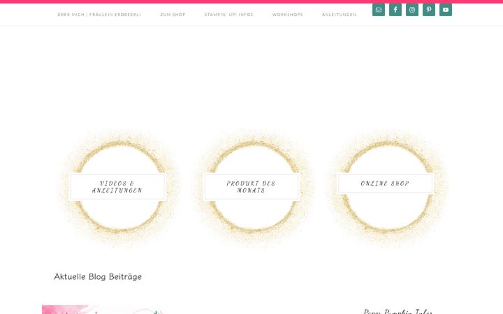 Screenshot of fraeuleinerdbeerli.at