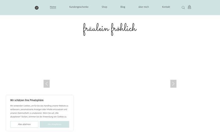 Screenshot of fraeuleinfroehli.ch