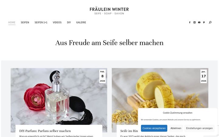 Screenshot of fraeuleinwinter.com